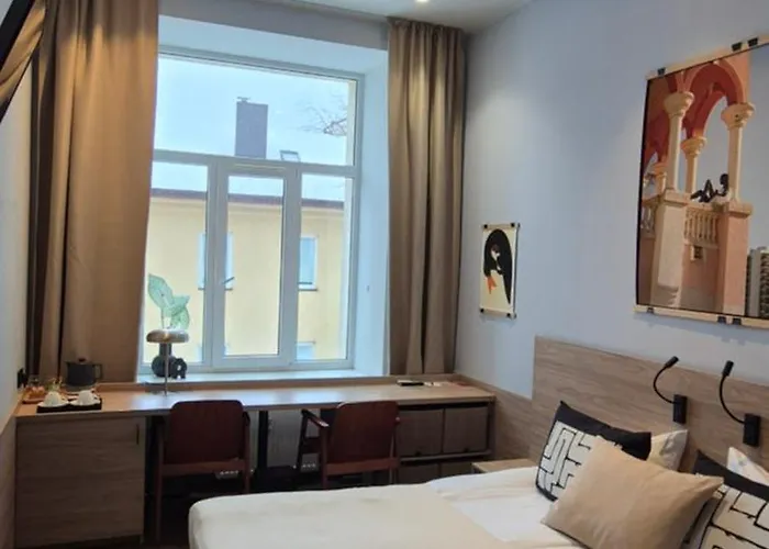 Private Double In Building Apartman Vilnius